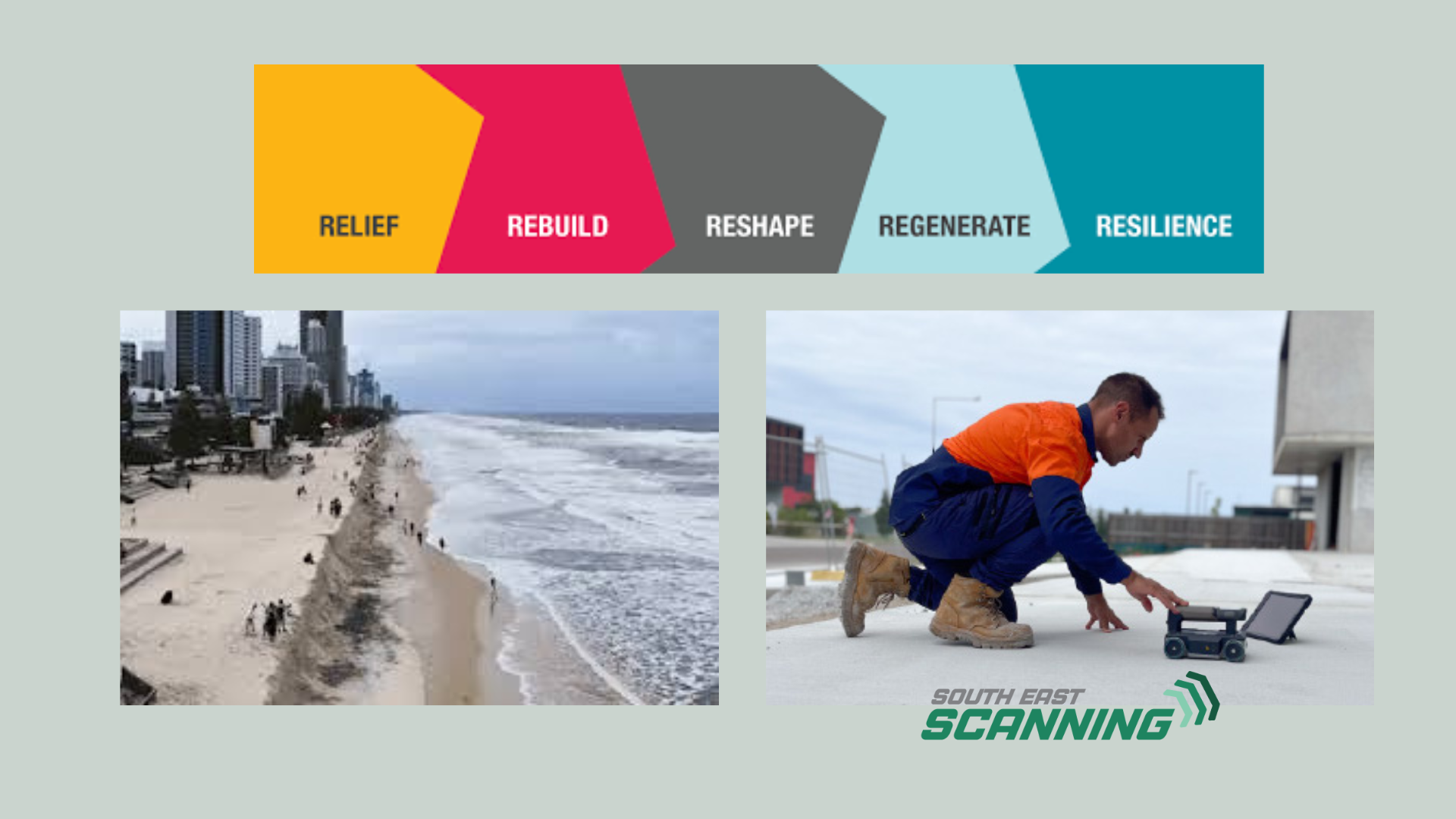 Man Scanning Concrete Company