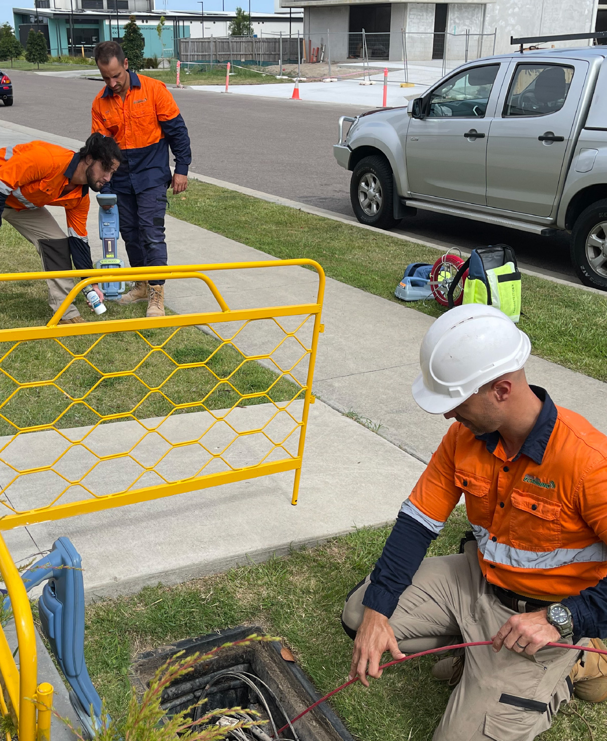 Concrete scanning preventing costly construction mistakes on a Queensland project site