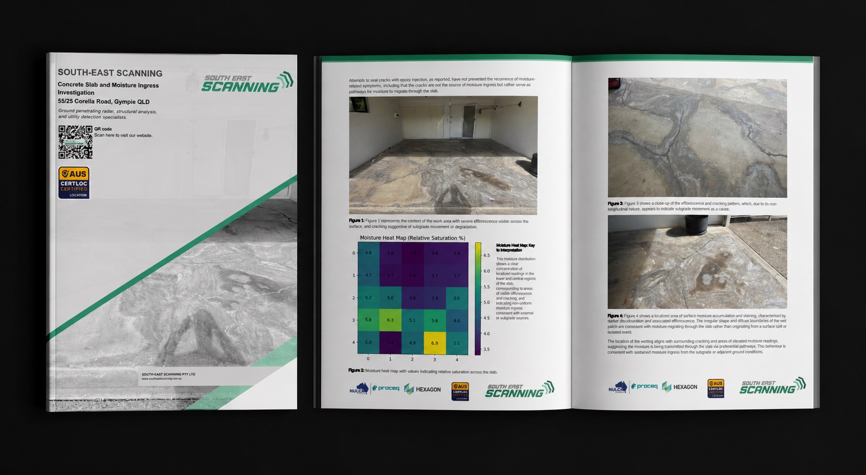 Gympie concrete slab moisture assessment case study