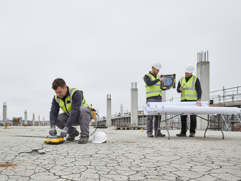 Concrete slab moisture testing investigation