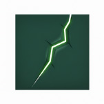 Diagonal cracking icon