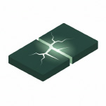 Step cracking icon