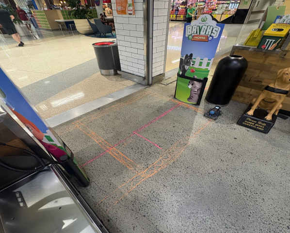 Safe drilling at an operating Woolworths store — concrete scanning case study